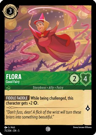 Flora - Good Fairy (75/204) - Shimmering Skies Cold Foil - Premium Lorcana Single from Shimmering Skies - Just $0.25! Shop now at Game Crave Tournament Store