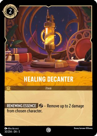 Healing Decanter (30/204) - Shimmering Skies - Premium Lorcana Single from Shimmering Skies - Just $0.25! Shop now at Game Crave Tournament Store