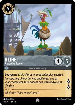 HeiHei - Protective Rooster (179/204) - Shimmering Skies - Premium Lorcana Single from Shimmering Skies - Just $0.25! Shop now at Game Crave Tournament Store