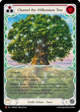 Channel the Millennium Tree (ROS033) - Rosetta Rainbow Foil