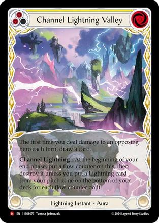 Channel Lightning Valley (ROS077) - Rosetta Rainbow Foil