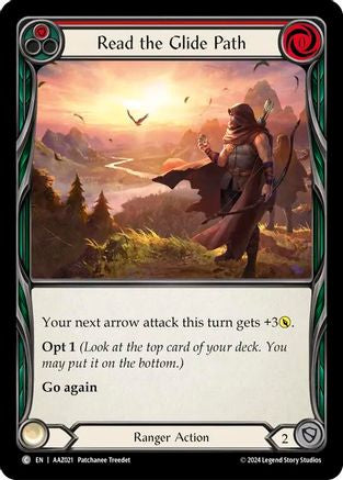 Read the Glide Path (Red) (AAZ021) - Armory Deck: Azalea