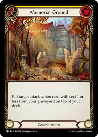 Memorial Ground (AAZ025) - Armory Deck: Azalea