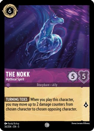 The Nokk - Mythical Spirit (36/204) - Shimmering Skies - Premium Lorcana Single from Shimmering Skies - Just $0.25! Shop now at Game Crave Tournament Store