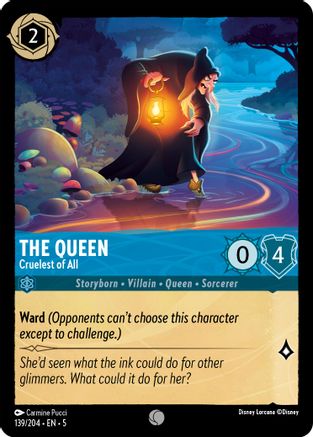 The Queen - Cruelest of All (139/204) - Shimmering Skies Cold Foil - Premium Lorcana Single from Shimmering Skies - Just $0.25! Shop now at Game Crave Tournament Store