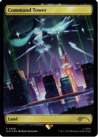 Command Tower (0806) (Rainbow Foil) (SLD-806) - Secret Lair Drop Series Foil - Premium MTG Single from Wizards of the Coast - Just $4.87! Shop now at Game Crave Tournament Store