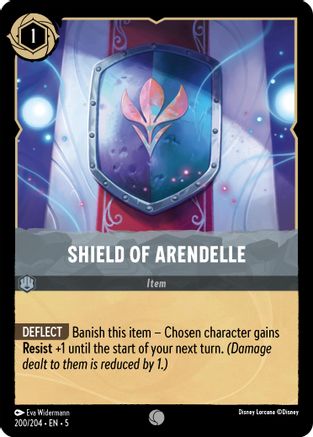 Shield of Arendelle (200/204) - Shimmering Skies Cold Foil - Premium Lorcana Single from Shimmering Skies - Just $0.30! Shop now at Game Crave Tournament Store