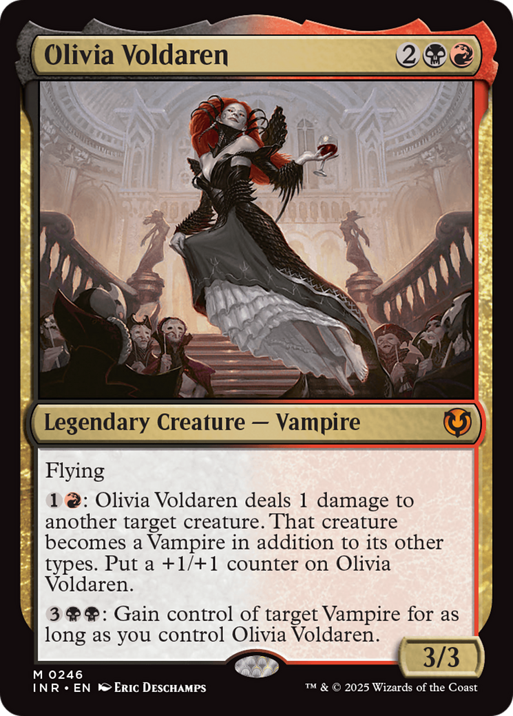 Olivia Voldaren (-246) - Innistrad Remastered Foil - Premium MTG Single from Wizards of the Coast - Just $4.38! Shop now at Game Crave Tournament Store