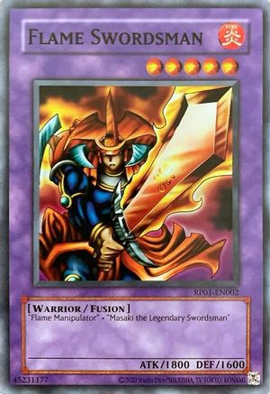 Flame Swordsman (RP01-EN002) - Retro Pack (2020 Date Reprint) Unlimited - Premium Yugioh Single from Konami - Just $0.25! Shop now at Game Crave Tournament Store