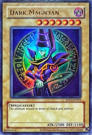 Dark Magician (RP01-EN003) - Retro Pack (2020 Date Reprint) Unlimited - Premium Yugioh Single from Konami - Just $3.01! Shop now at Game Crave Tournament Store