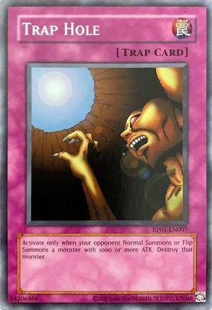 Trap Hole (RP01-EN007) - Retro Pack (2020 Date Reprint) Unlimited - Premium Yugioh Single from Konami - Just $0.25! Shop now at Game Crave Tournament Store