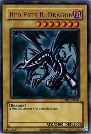 Red-Eyes B. Dragon (RP01-EN011) - Retro Pack (2020 Date Reprint) Unlimited - Premium Yugioh Single from Konami - Just $2.87! Shop now at Game Crave Tournament Store