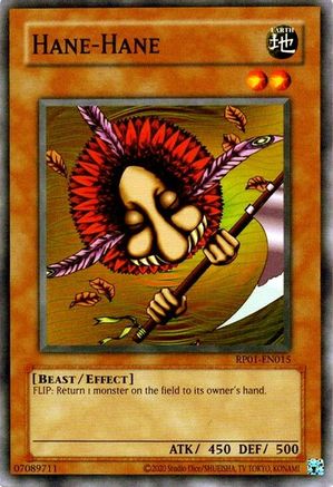 Hane-Hane (RP01-EN015) - Retro Pack (2020 Date Reprint) Unlimited - Premium Yugioh Single from Konami - Just $0.25! Shop now at Game Crave Tournament Store