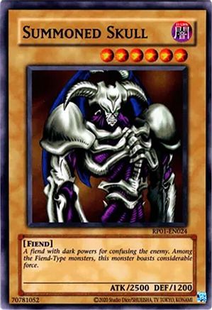 Summoned Skull (RP01-EN024) - Retro Pack (2020 Date Reprint) Unlimited - Premium Yugioh Single from Konami - Just $0.80! Shop now at Game Crave Tournament Store