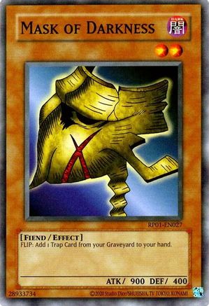 Mask of Darkness (RP01-EN027) - Retro Pack (2020 Date Reprint) Unlimited - Premium Yugioh Single from Konami - Just $0.25! Shop now at Game Crave Tournament Store