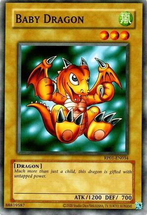 Baby Dragon (RP01-EN034) - Retro Pack (2020 Date Reprint) Unlimited - Premium Yugioh Single from Konami - Just $0.25! Shop now at Game Crave Tournament Store