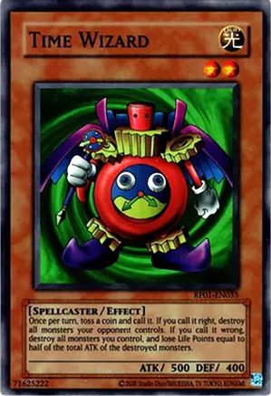 Time Wizard (RP01-EN035) - Retro Pack (2020 Date Reprint) Unlimited - Premium Yugioh Single from Konami - Just $0.56! Shop now at Game Crave Tournament Store