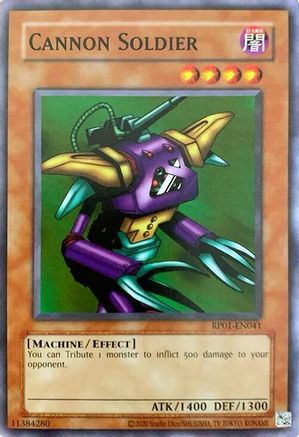 Cannon Soldier (RP01-EN041) - Retro Pack (2020 Date Reprint) Unlimited - Premium Yugioh Single from Konami - Just $0.25! Shop now at Game Crave Tournament Store
