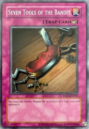 Seven Tools of the Bandit (RP01-EN047) - Retro Pack (2020 Date Reprint) Unlimited - Premium Yugioh Single from Konami - Just $0.25! Shop now at Game Crave Tournament Store