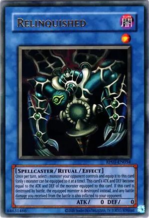 Relinquished (RP01-EN054) - Retro Pack (2020 Date Reprint) Unlimited - Premium Yugioh Single from Konami - Just $1! Shop now at Game Crave Tournament Store