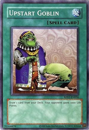 Upstart Goblin (RP01-EN056) - Retro Pack (2020 Date Reprint) Unlimited - Premium Yugioh Single from Konami - Just $1.37! Shop now at Game Crave Tournament Store