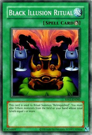 Black Illusion Ritual (RP01-EN060) - Retro Pack (2020 Date Reprint) Unlimited - Premium Yugioh Single from Konami - Just $0.25! Shop now at Game Crave Tournament Store