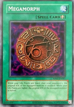 Megamorph (RP01-EN061) - Retro Pack (2020 Date Reprint) Unlimited - Premium Yugioh Single from Konami - Just $0.26! Shop now at Game Crave Tournament Store