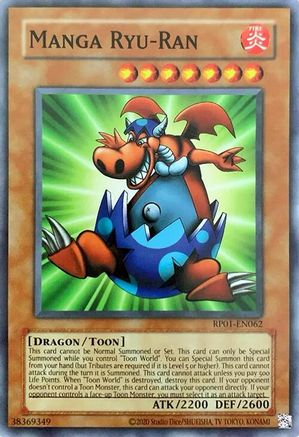 Manga Ryu-Ran (RP01-EN062) - Retro Pack (2020 Date Reprint) Unlimited - Premium Yugioh Single from Konami - Just $0.25! Shop now at Game Crave Tournament Store