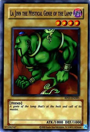 La Jinn the Mystical Genie of the Lamp (RP01-EN085) - Retro Pack (2020 Date Reprint) Unlimited - Premium Yugioh Single from Konami - Just $0.40! Shop now at Game Crave Tournament Store