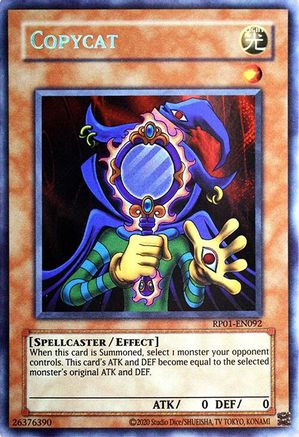 Copycat (RP01-EN092) - Retro Pack (2020 Date Reprint) Unlimited - Premium Yugioh Single from Konami - Just $10.18! Shop now at Game Crave Tournament Store