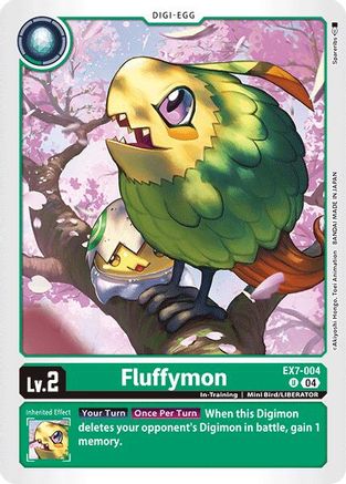 Fluffymon (EX7-004) - Digimon LIBERATOR - Premium Digimon Single from Bandai - Just $0.31! Shop now at Game Crave Tournament Store