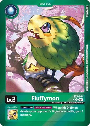 Fluffymon (Foil) (EX7-004) - Digimon LIBERATOR Foil - Premium Digimon Single from Bandai - Just $14.52! Shop now at Game Crave Tournament Store