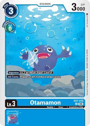Otamamon (EX7-015) - Digimon LIBERATOR - Premium Digimon Single from Bandai - Just $0.28! Shop now at Game Crave Tournament Store