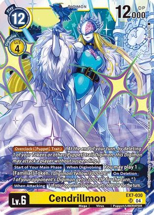 Cendrillmon (EX7-030) - Digimon LIBERATOR Foil - Premium Digimon Single from Bandai - Just $23.78! Shop now at Game Crave Tournament Store