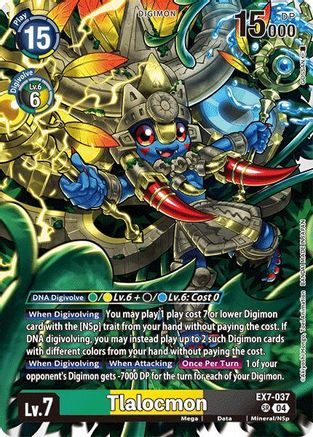 Tlalocmon (EX7-037) - Digimon LIBERATOR Foil - Premium Digimon Single from Bandai - Just $2.32! Shop now at Game Crave Tournament Store