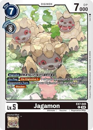 Jagamon (EX7-045) - Digimon LIBERATOR - Premium Digimon Single from Bandai - Just $0.25! Shop now at Game Crave Tournament Store