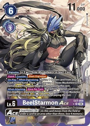 BeelStarmon ACE (Alternate Art) (EX7-059) - Digimon LIBERATOR Foil - Premium Digimon Single from Bandai - Just $19.82! Shop now at Game Crave Tournament Store