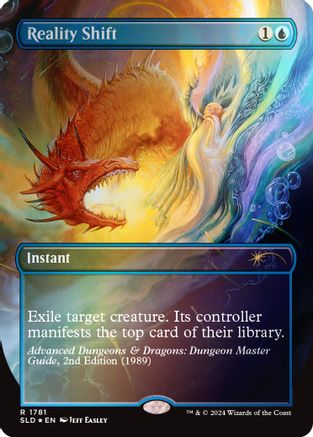 Reality Shift (Rainbow Foil) (SLD-1781) - Secret Lair Drop Series Foil - Premium MTG Single from Wizards of the Coast - Just $1.02! Shop now at Game Crave Tournament Store