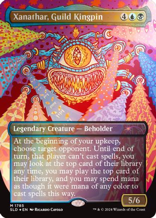 Xanathar, Guild Kingpin (Rainbow Foil) (SLD-1785) - Secret Lair Drop Series Foil - Premium MTG Single from Wizards of the Coast - Just $0.79! Shop now at Game Crave Tournament Store