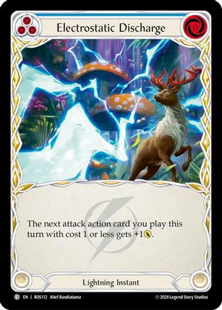 Electrostatic Discharge (Blue) (ROS112) - Rosetta Rainbow Foil