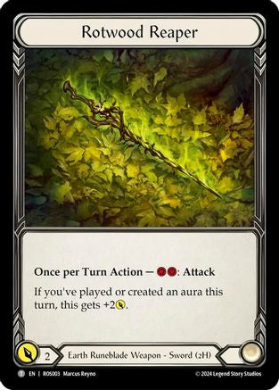 Rotwood Reaper // Staff of Verdant Shoots (ROS003) - Rosetta Cold Foil