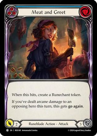 Meat and Greet (Blue) (ROS148) - Rosetta