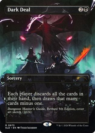 Dark Deal (SLD-873) - Secret Lair Drop Series - Premium MTG Single from Wizards of the Coast - Just $2.25! Shop now at Game Crave Tournament Store