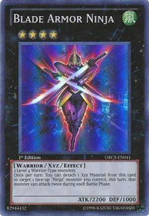 Blade Armor Ninja (ORCS-EN041) - Order of Chaos 1st Edition