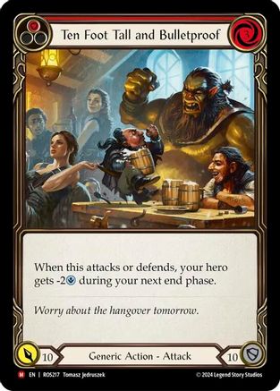 Ten Foot Tall and Bullet Proof (ROS217) - Rosetta Rainbow Foil