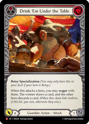 Drink 'Em Under the Table (ROS244) - Rosetta Rainbow Foil