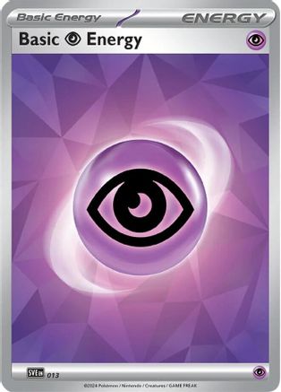 Basic Psychic Energy - 013 13 - SVE Scarlet & Violet Energies Holofoil