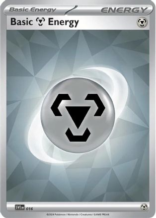 Basic Metal Energy - 016 16 - SVE Scarlet & Violet Energies Holofoil