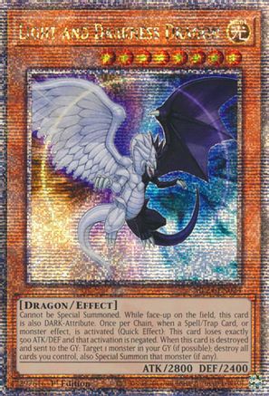 Light and Darkness Dragon (Quarter Century Secret Rare) (MP24-EN024) - 25th Anniversary Tin: Dueling Mirrors 1st Edition - Premium Yugioh Single from Konami - Just $1.78! Shop now at Game Crave Tournament Store