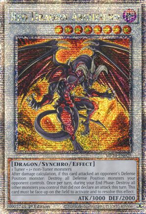 Red Dragon Archfiend (Quarter Century Secret Rare) (MP24-EN025) - 25th Anniversary Tin: Dueling Mirrors 1st Edition - Premium Yugioh Single from Konami - Just $2.08! Shop now at Game Crave Tournament Store